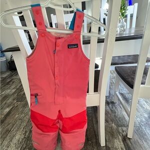 snow Patagonia bibs - waterproof